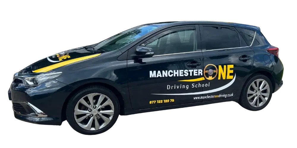 Manchester One Driving School dual-control car for driving lessons in Manchester